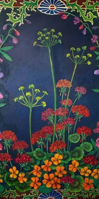 2023 Art Nouveau flowers 01