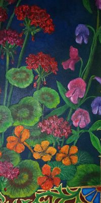 2023 Art Nouveau flowers 01b