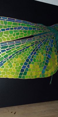 oil painting dragonfly 02c