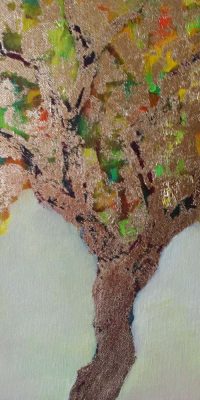 Abstract trees 2 40x60cm 004