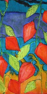 Abstract trees 3 50x60cm 003