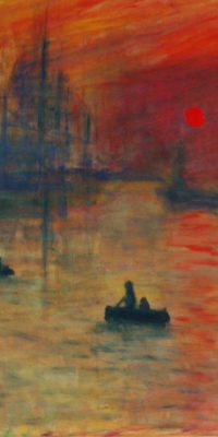 Copy Claude Monet, Impression Sunrise