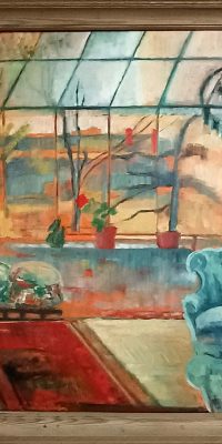 Copy, Olga Boznanska, Interior of the studio