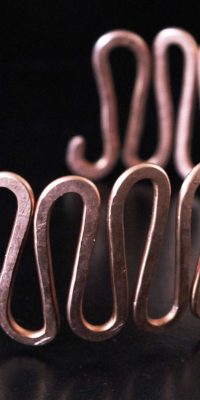 copper bracelet snake 01d