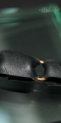 copper bracelet with leather 1a