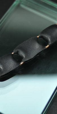 copper bracelet with leather 1c
