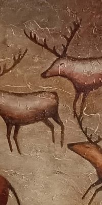 oil painting Primal Nostalgia 01c