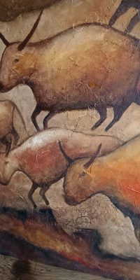 oil painting Primal Nostalgia 01d