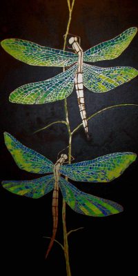 oil painting dragonfly 01c