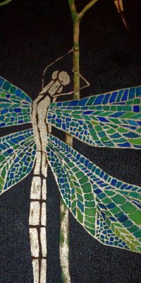 oil painting dragonfly 01d