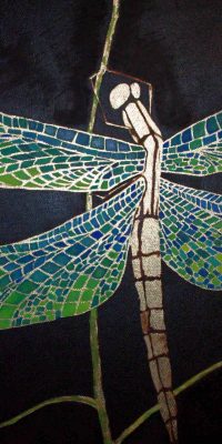 oil painting dragonfly 01e