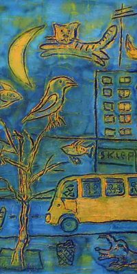 weird town II 50x100 cm 002